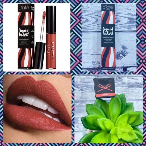 Ciaté London Liquid Velvet Matte Liquid Lipstick ‘Secrets’ - Picture 1 of 10